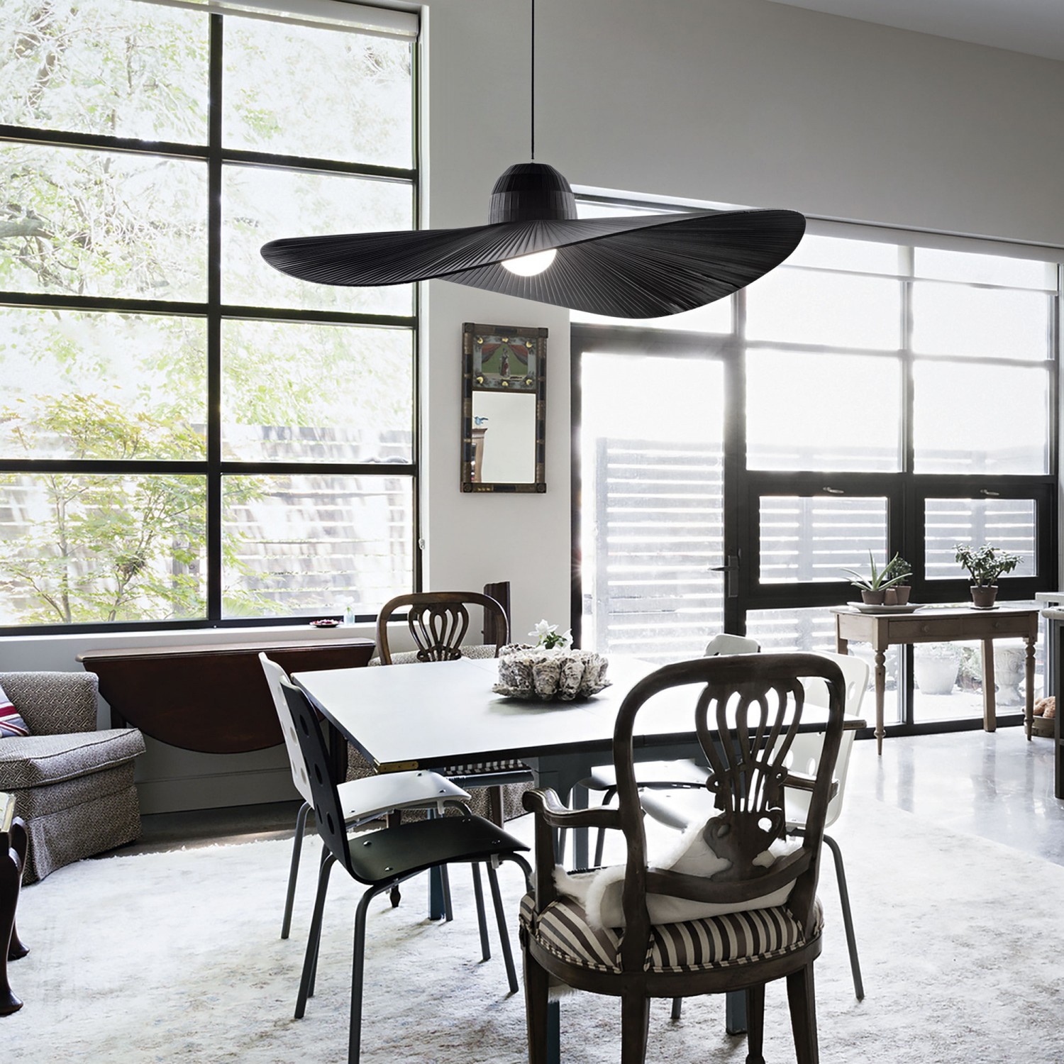 Подвесной светильник Ideal Lux MADAME SP1 NERO 174402