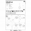 Підвісний світильник Ideal Lux MAGLIE SP1 159263 alt_image