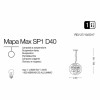 Підвісний світильник Ideal Lux MAPA MAX SP1 D40 045122 alt_image