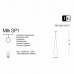 Подвесной светильник Ideal Lux MILK SP1 026787