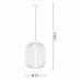 Підвісний світильник Ideal Lux MINT-1 SP1 FUME' 237442
