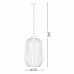 Підвісний світильник Ideal Lux MINT-3 SP1 FUME' 237510