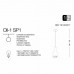 Підвісний світильник Ideal Lux OIL-1 SP1 CEMENTO 110417