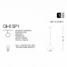Підвісний світильник Ideal Lux OIL-6 SP1 CEMENTO 129099