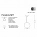 Підвісний світильник Ideal Lux PANDORA SP1 005218