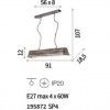 Подвесной светильник Ideal Lux SALOON SP4 195872 alt_image