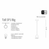 Підвісний світильник Ideal Lux TALL SP1 BIG BIANCO 196770 alt_image