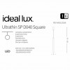 Подвесной светильник Ideal Lux ULTRATHIN D040 SQUARE BIANCO 194189 alt_image