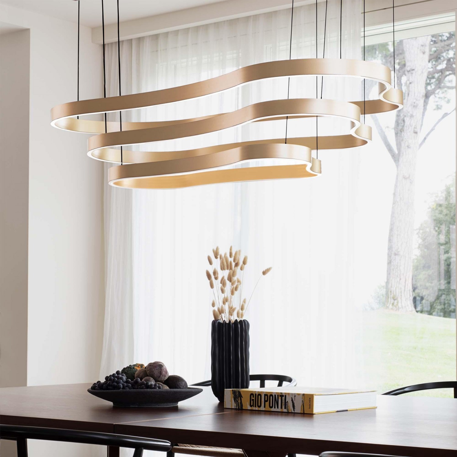 Подвесной светильник Ideal Lux Waves-1 345215 alt_image Подвесной светильник Ideal Lux Waves-1 345215
