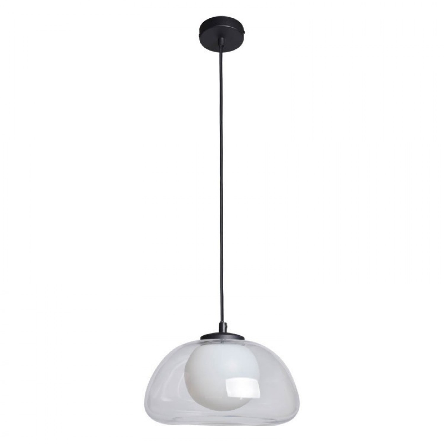 alt_image Подвесной светильник Italux Ainale PND-54637-1-BK-CL