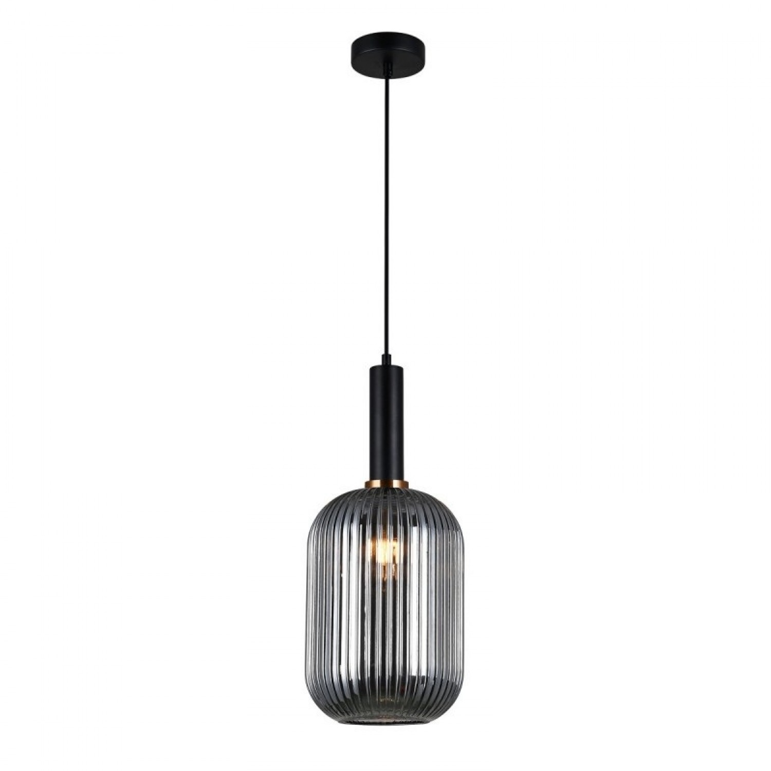 Подвесной светильник Italux Antiola PND-5588-1L-BK+SG