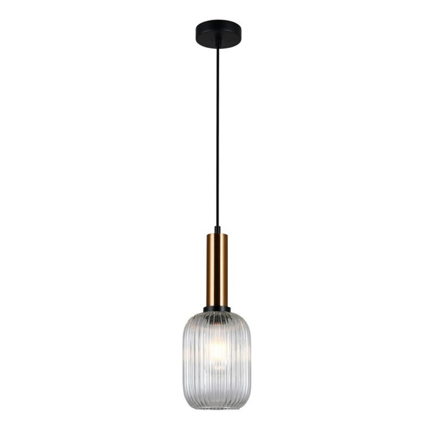 Подвесной светильник Italux Antiola PND-5588-1M-BRO+CL