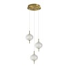 alt_imageПодвесной светильник Italux Corado PND-81418-3-BK-GD