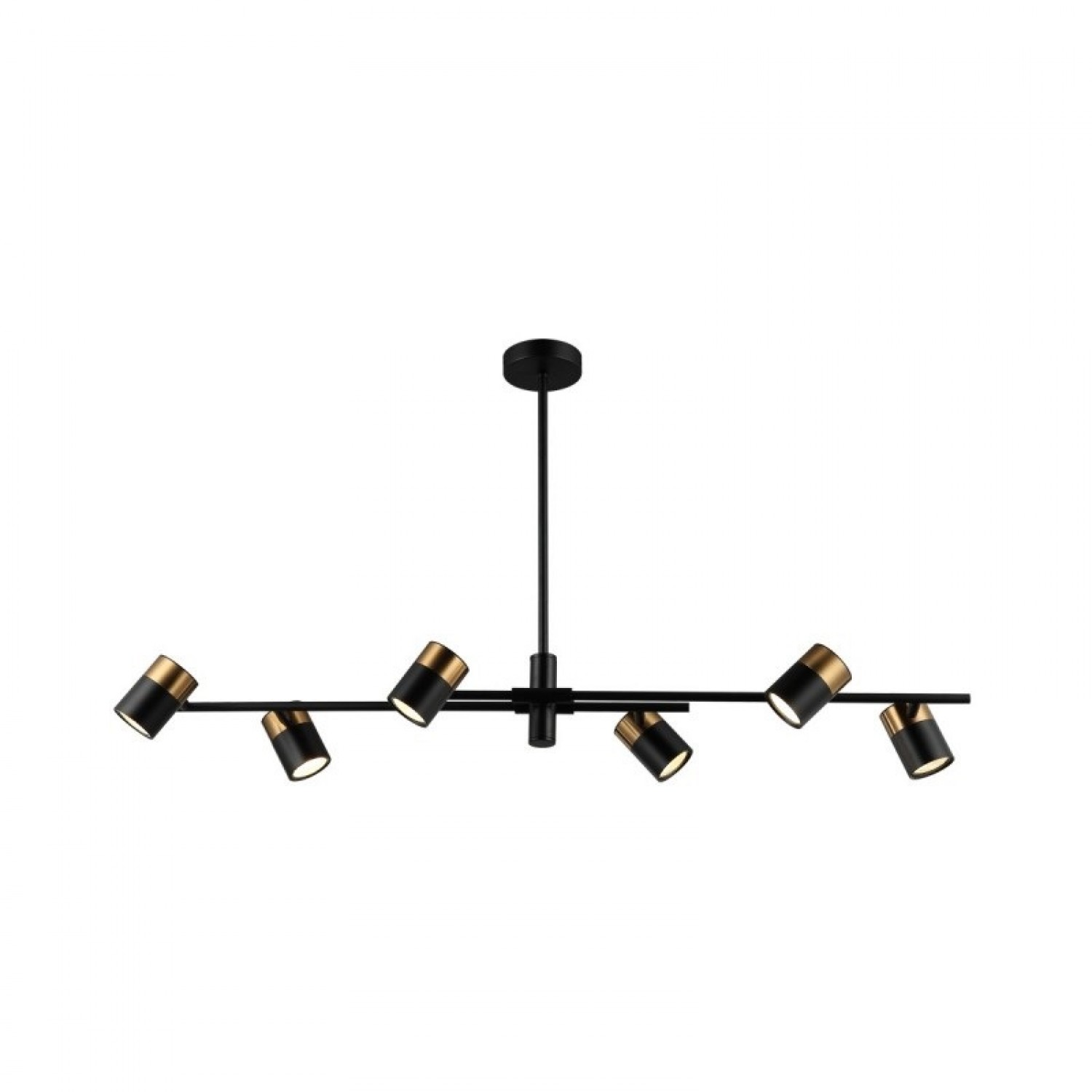 Подвесной светильник Italux Elice PND-58892-6-BK-BRO