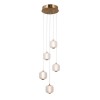 alt_imageПодвесной светильник Italux Ganti PND-34362-5-HBR-OPAL