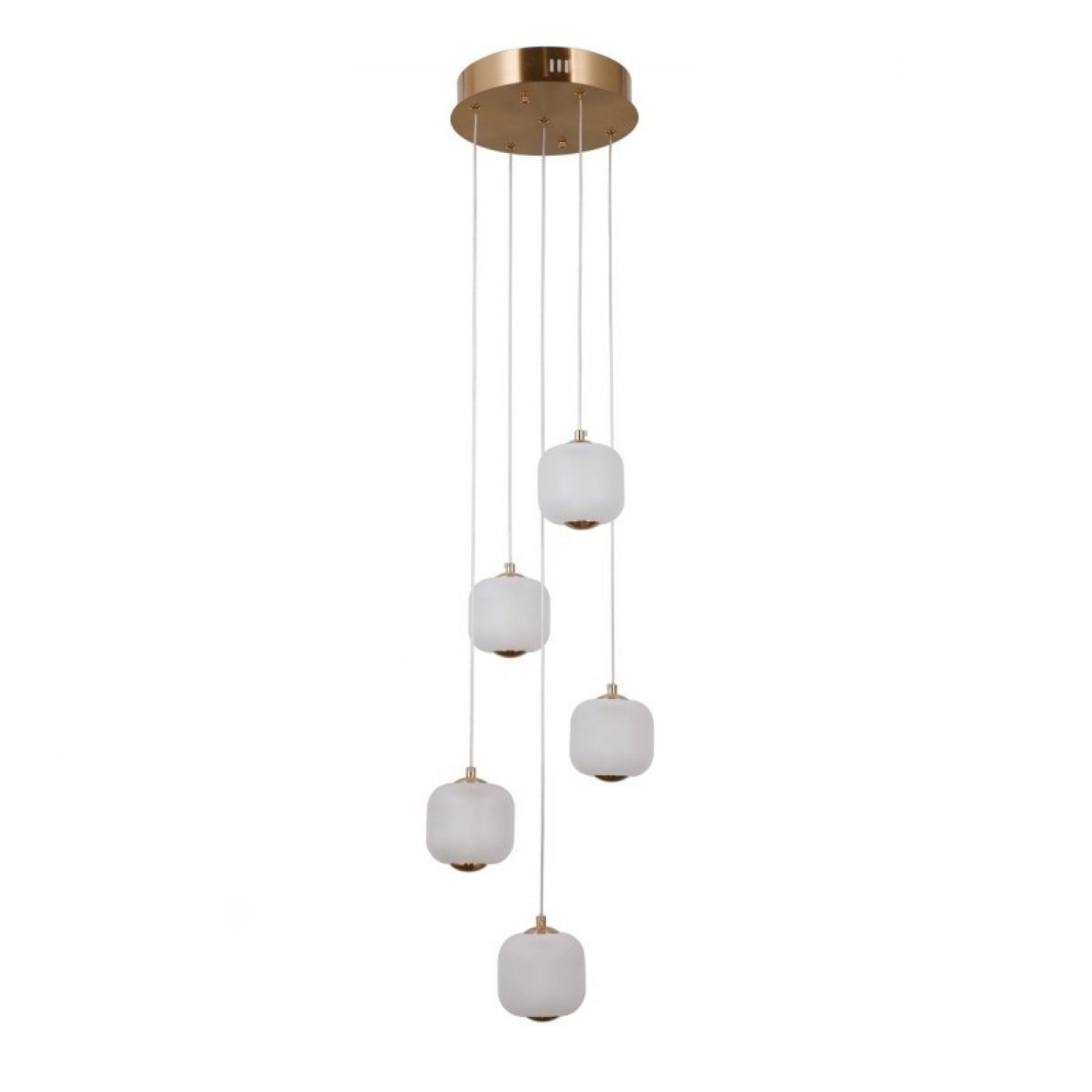 Подвесной светильник Italux Ganti PND-34362-5-HBR-OPAL