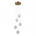 Подвесной светильник Italux Ganti PND-34362-5-HBR-OPAL
