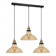 Подвесной светильник Italux Hubert MDM-23813 GD+AMB