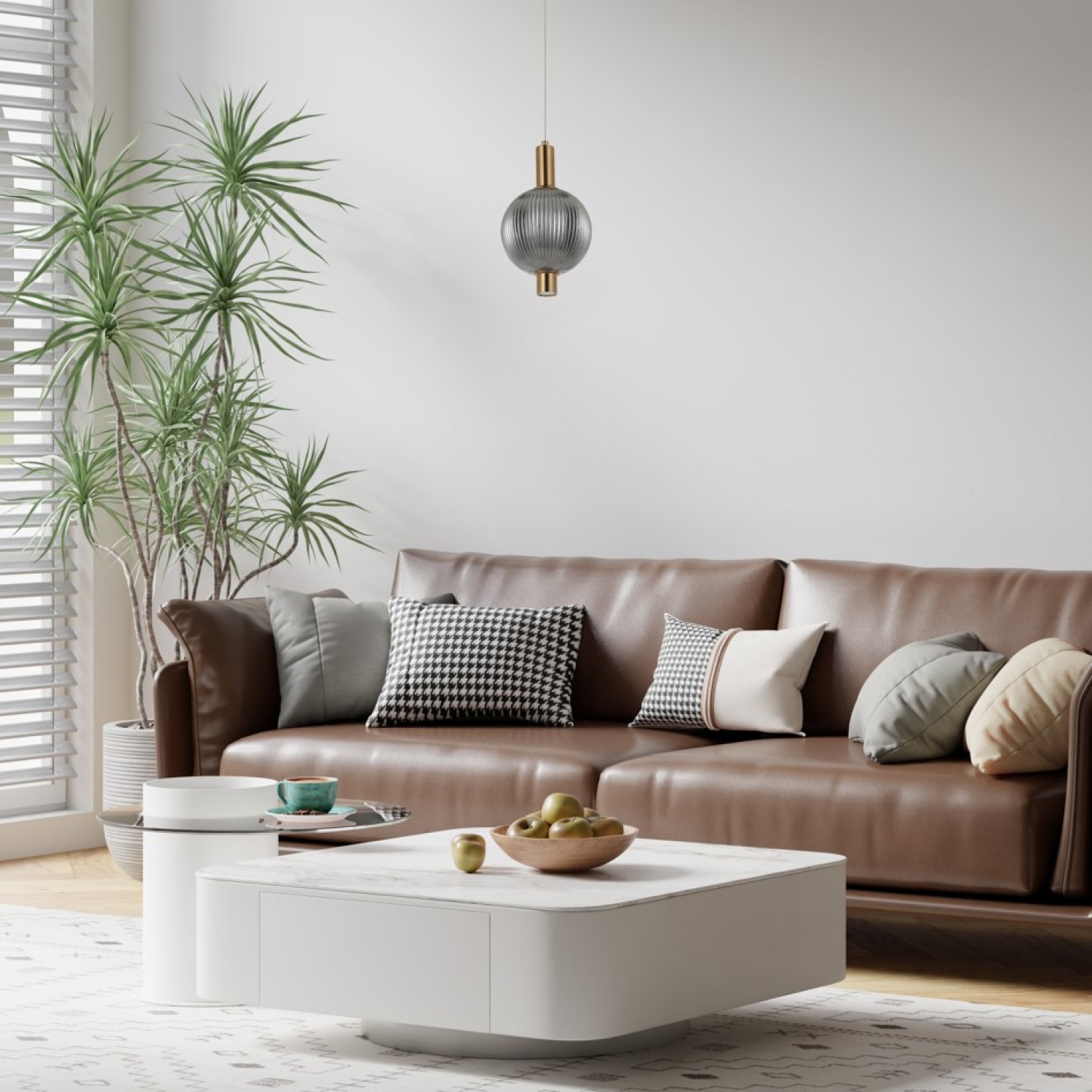 Подвесной светильник Italux Lenti PND-83631-1-BRO-SG