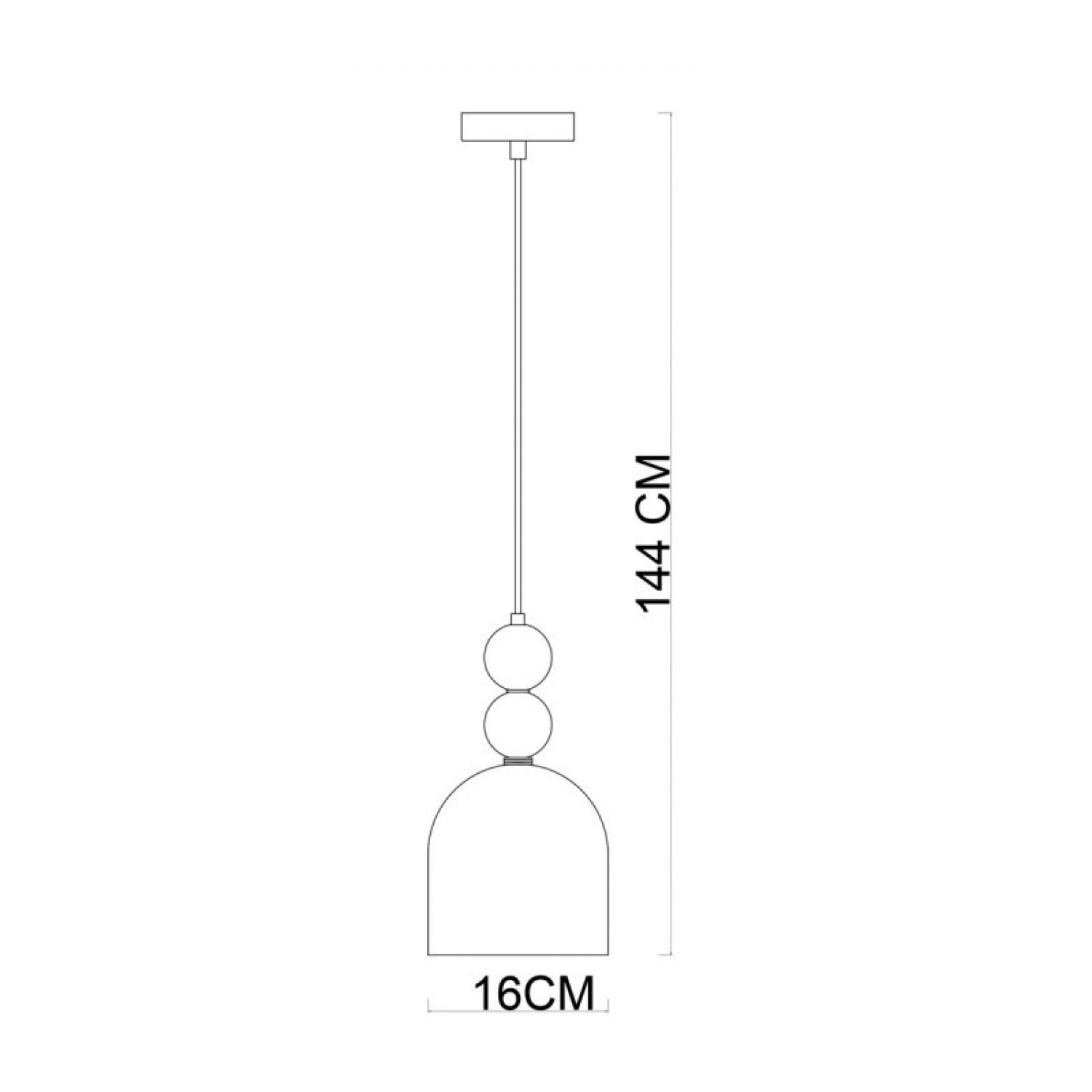 Подвесной светильник Italux Manso PND-37462A-MC-GD