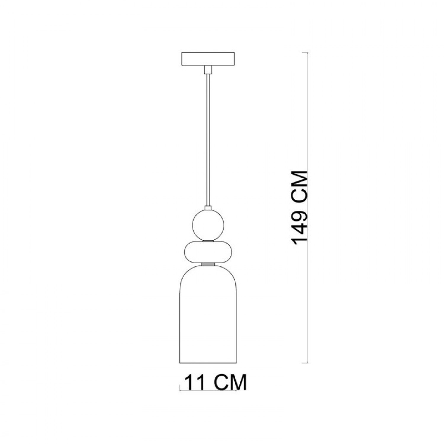 Подвесной светильник Italux Manso PND-37462C-MC-GD