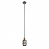 Подвесной светильник Italux Menfi PND-44236-1-BK-GD
