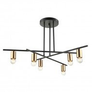 Подвесной светильник Italux Normani MDM36586 BK+BRO