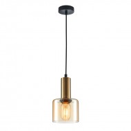 Подвесной светильник Italux Santia PND-65342-1-BRO+AMB