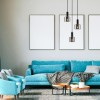 Подвесной светильник Italux Santia PND-65342-3A-BK+SG alt_image