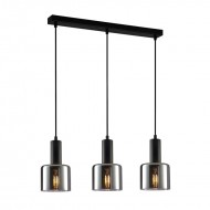 Подвесной светильник Italux Santia PND-65342-3-BK+SG