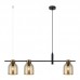 Подвесной светильник Italux Servio PND-66892-3-BK-AMB