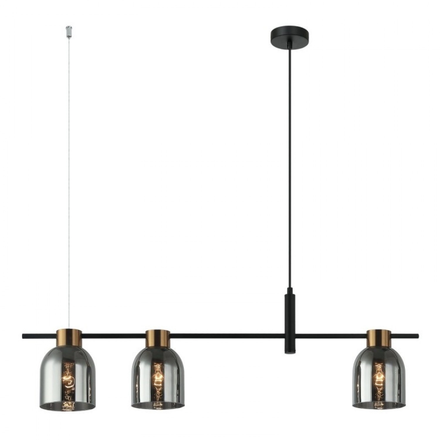 Подвесной светильник Italux Servio PND-66892-3-BK-SG