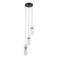 Подвесной светильник Italux Taraso PND-40760-3-BK-HBR