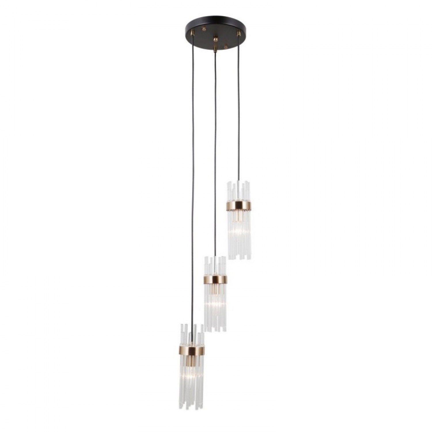 Подвесной светильник Italux Taraso PND-40760-3-BK-HBR