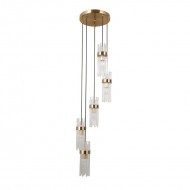 Подвесной светильник Italux Taraso PND-40760-5-HBR