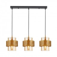 Подвесной светильник Italux Vinoti PND-22132-3S-GD-AMB