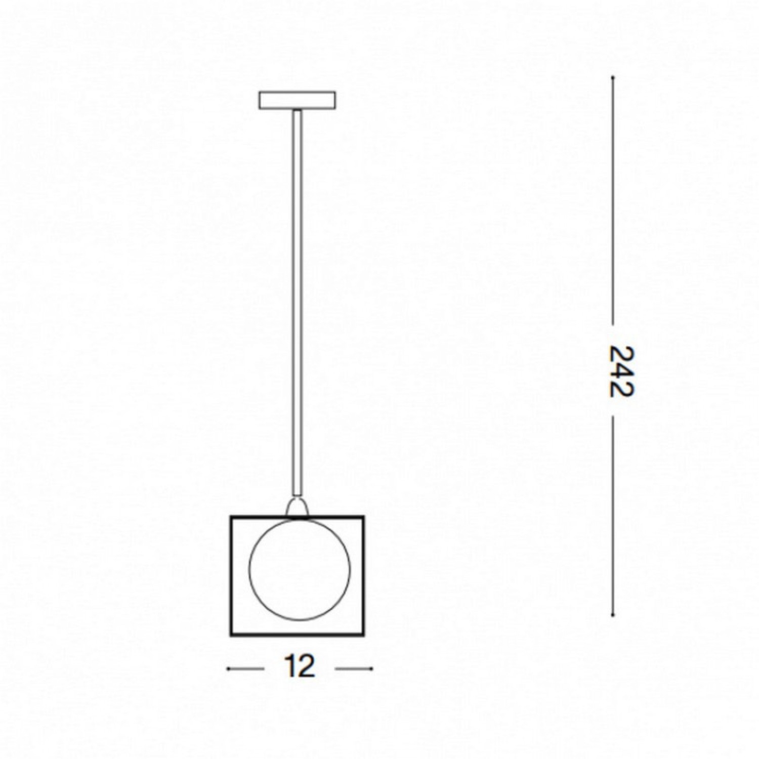 Подвесной светильник Ideal Lux Lingotto sp1 251103
