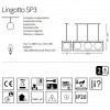 Подвесной светильник Ideal Lux Lingotto sp3 single 251110 alt_image