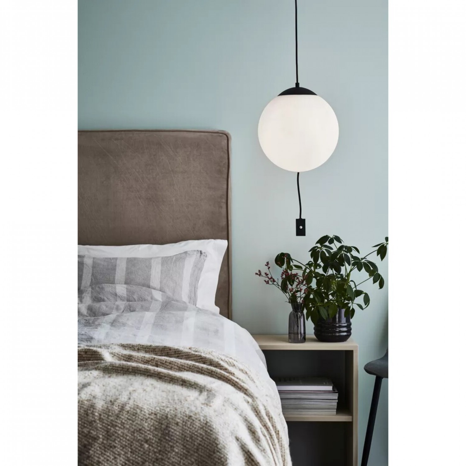 Підвісний світильник MarkSlojd Sweden HERE Pendant 3L Black/White 107902