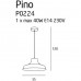 Підвісний світильник MAXLIGHT PINO P0224