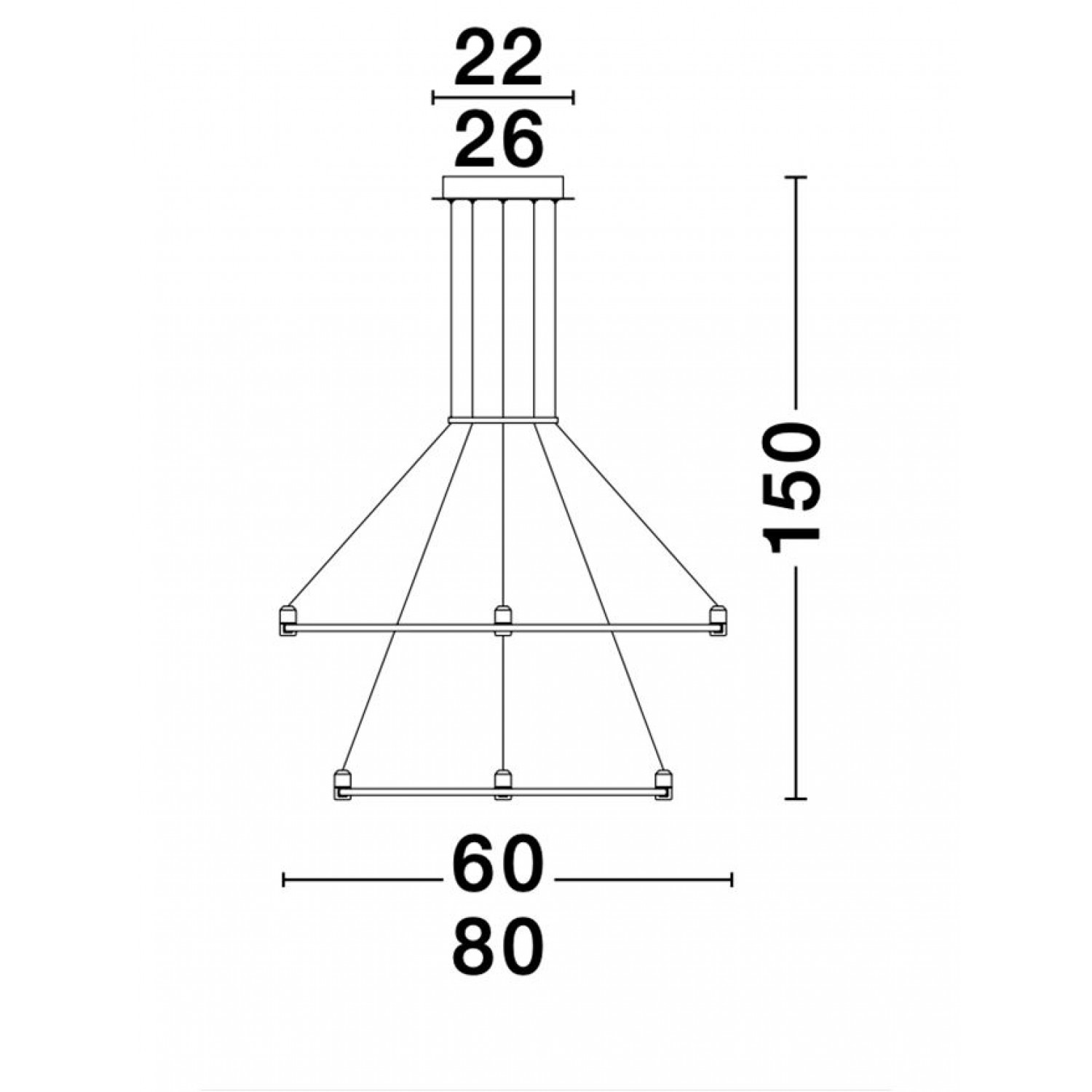 Подвесной светильник NOVA LUCE DION 9028800