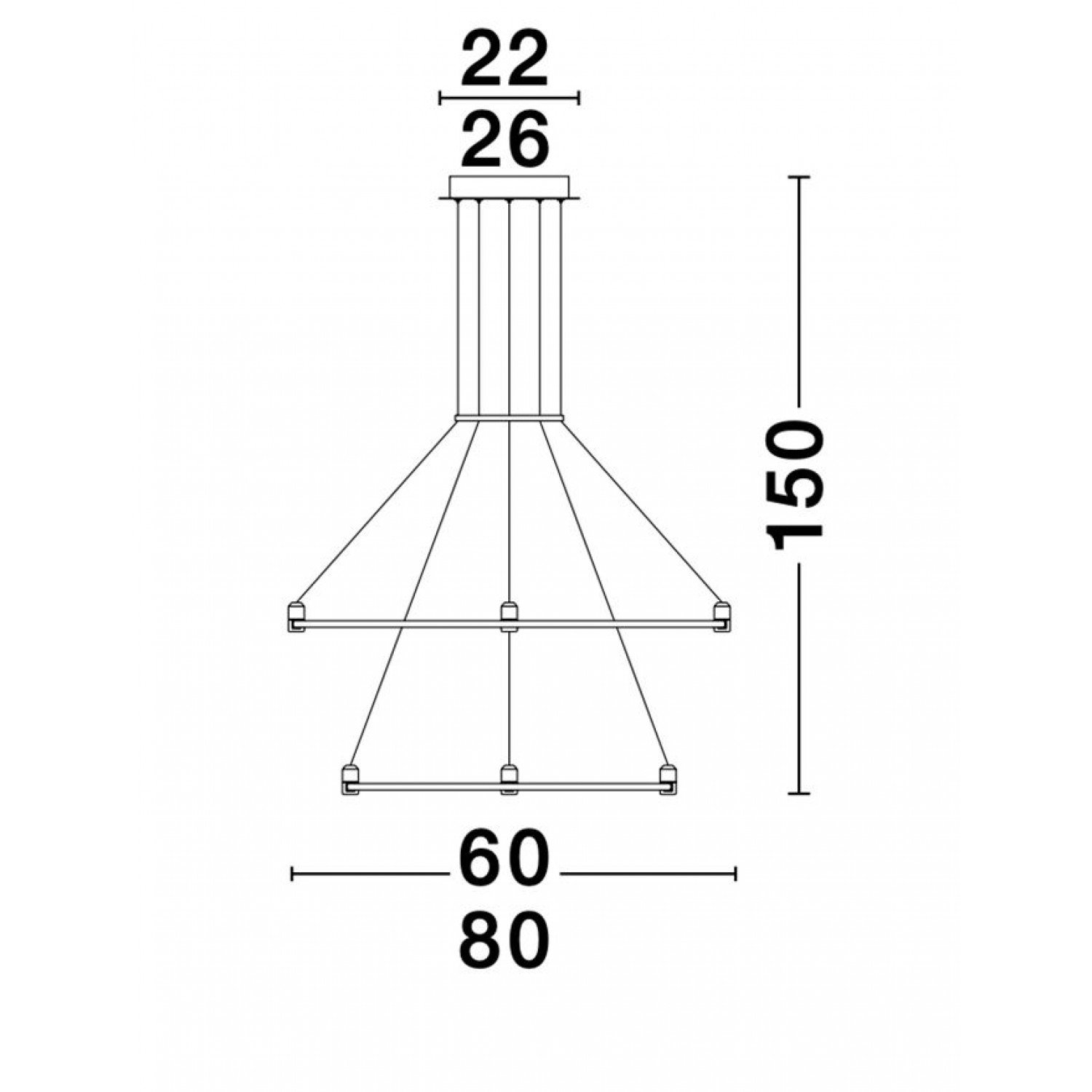 Подвесной светильник NOVA LUCE DION 9028922