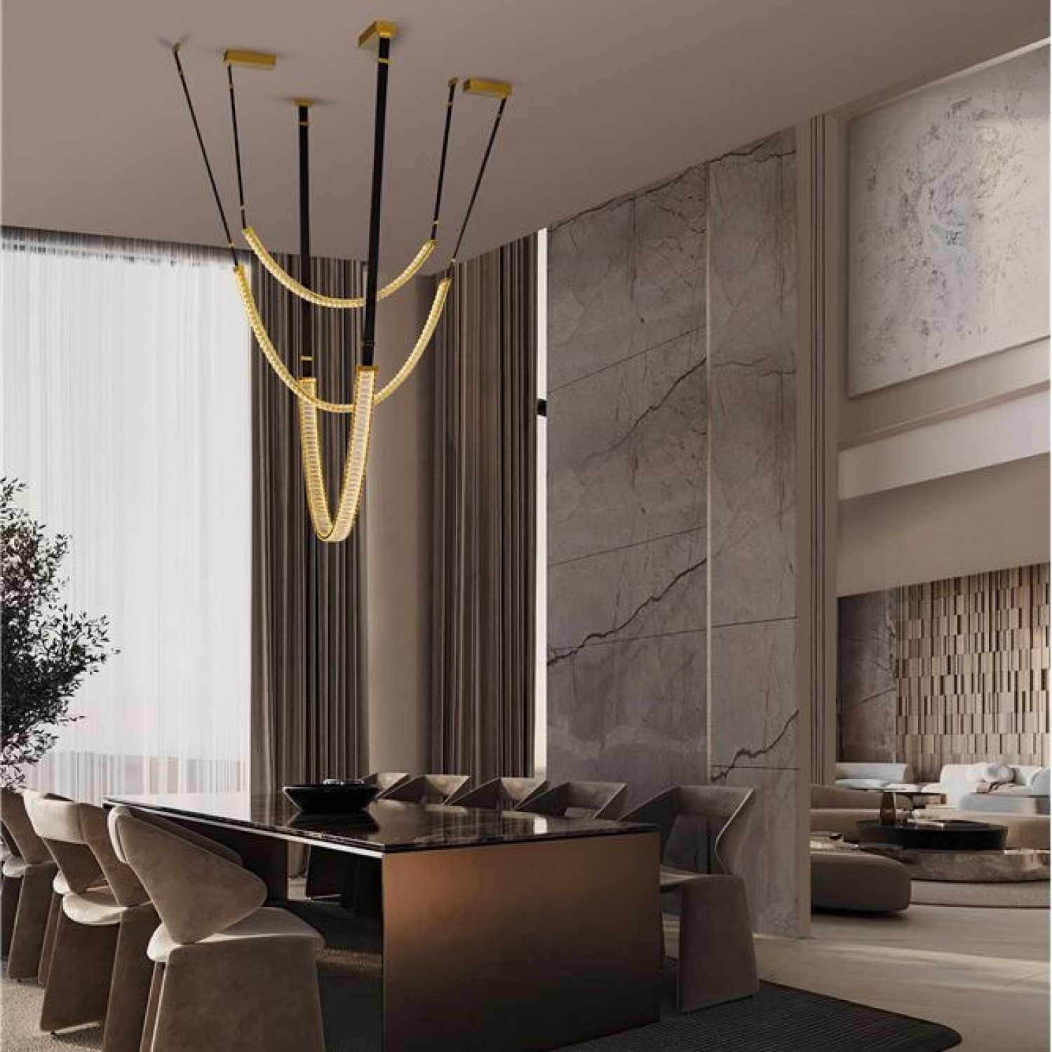 Подвесной светильник Nova Luce LAZURA 9124107