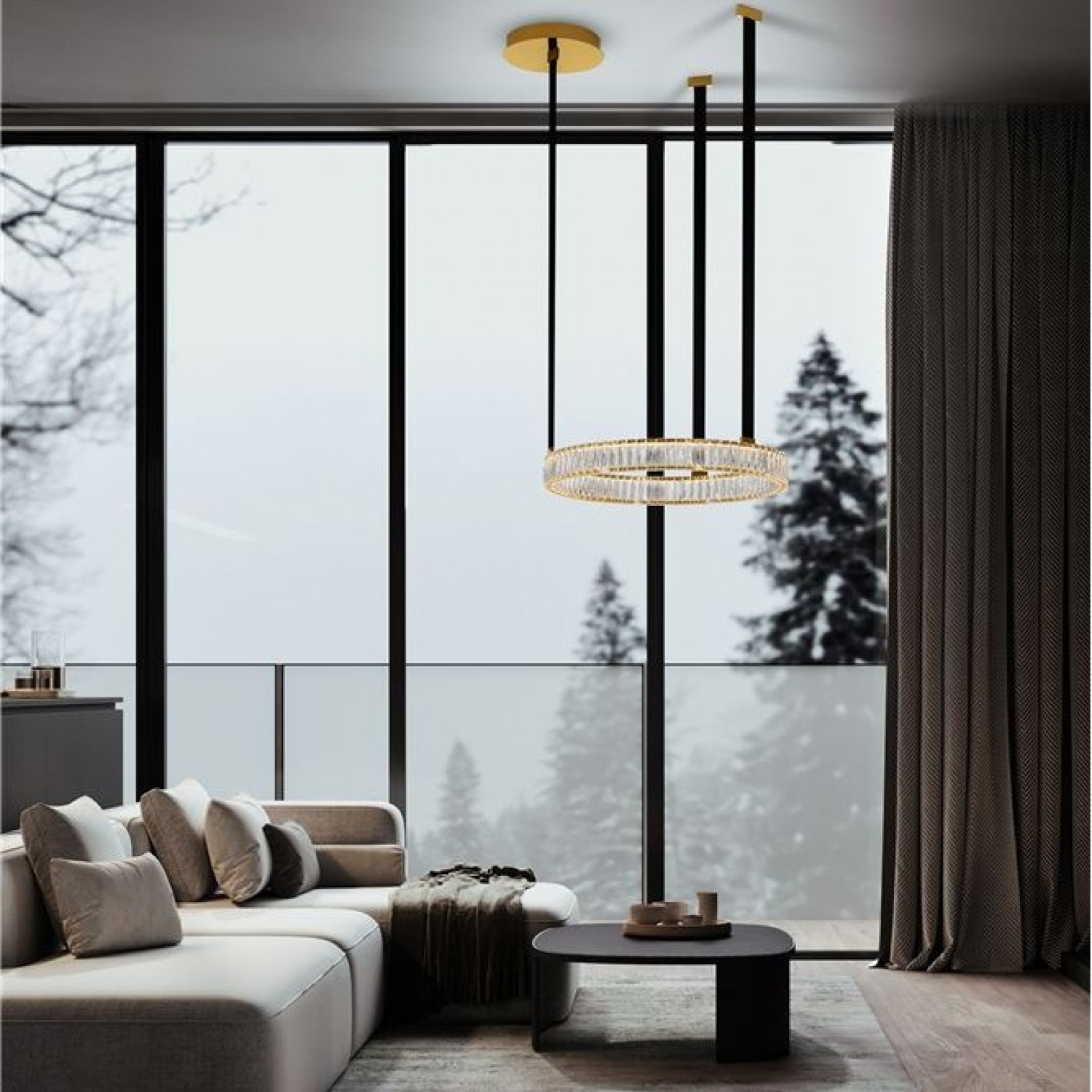 Подвесной светильник Nova Luce LAZURA 9124111