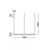 Підвісний світильник Nova Luce Motif 2700-6000K D 120 H 250 9530218 alt_image