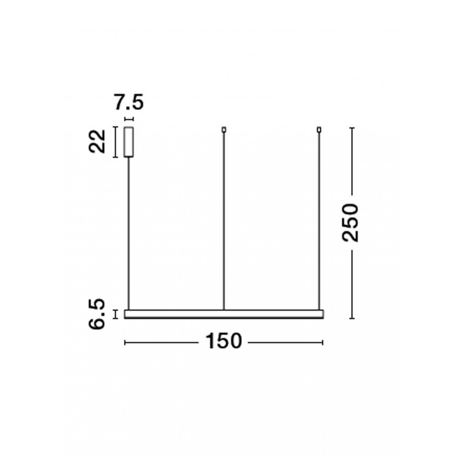 Підвісний світильник Nova Luce Motif 2700-6000K D 120 H 250 9530218