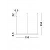 Подвесной светильник Nova Luce Motif 2700-6000K D 120 H 250  9530220 alt_image