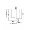 Подвесной светильник Nova Luce Motif 2700-6000K D 120 H 250  9530219 alt_image
