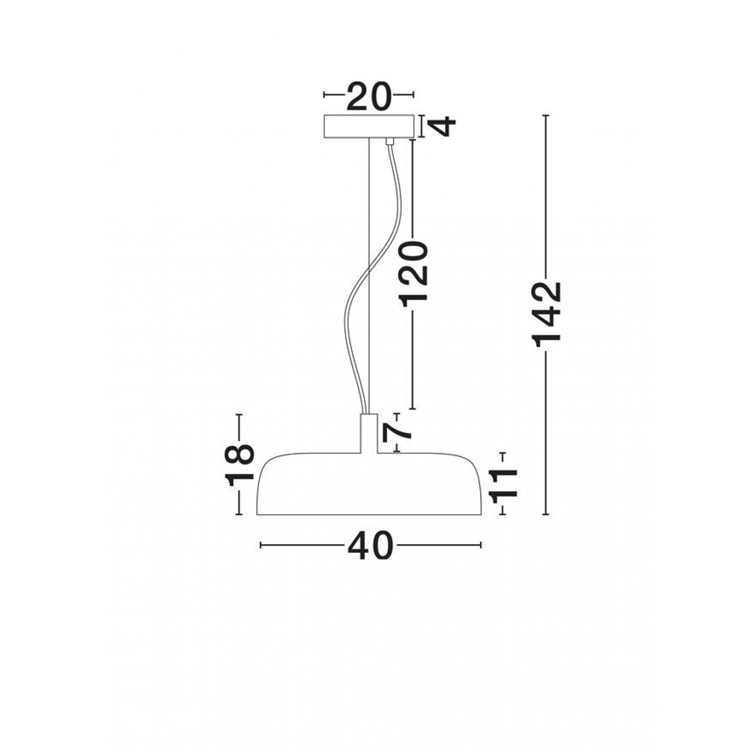 Подвесной светильник Nova Luce NOELIA 9268005