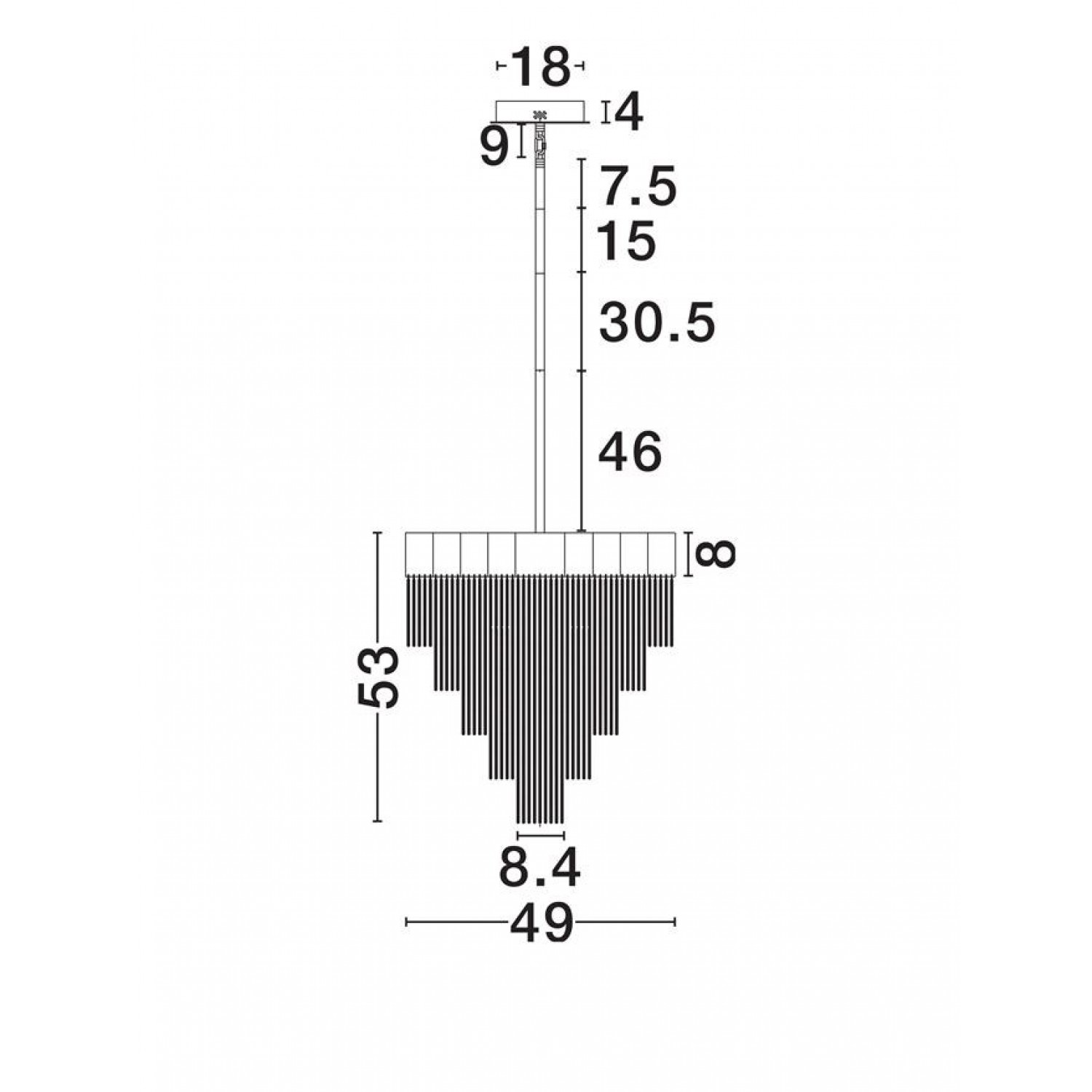 Подвесной светильник Nova Luce REVIA 9186993